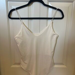 Elegant White Women's Bodysuit